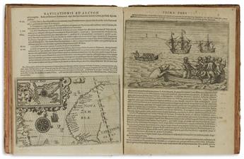 de Veer, Gerrit (c. 1573-1598) Diarium Nauticum seu Vera Descriptio Trium Navigationum Admirandarum.